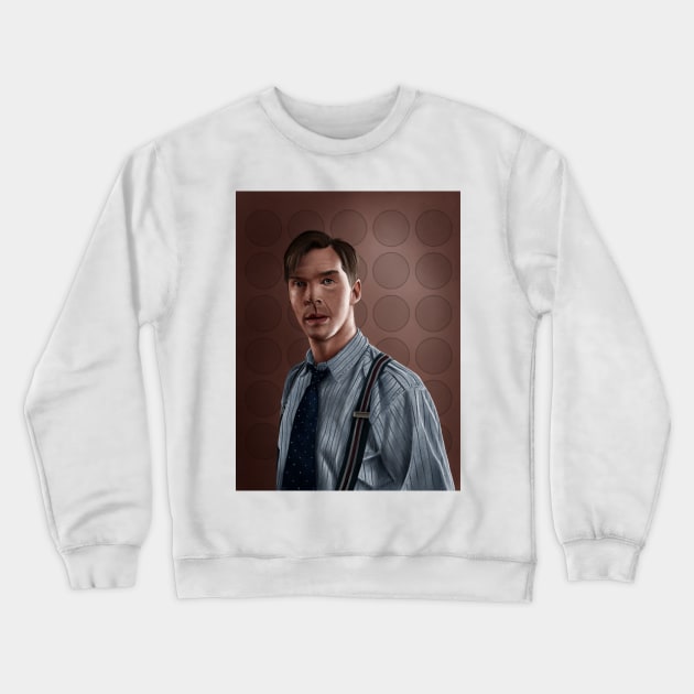 Alan Turing Crewneck Sweatshirt by SanFernandez